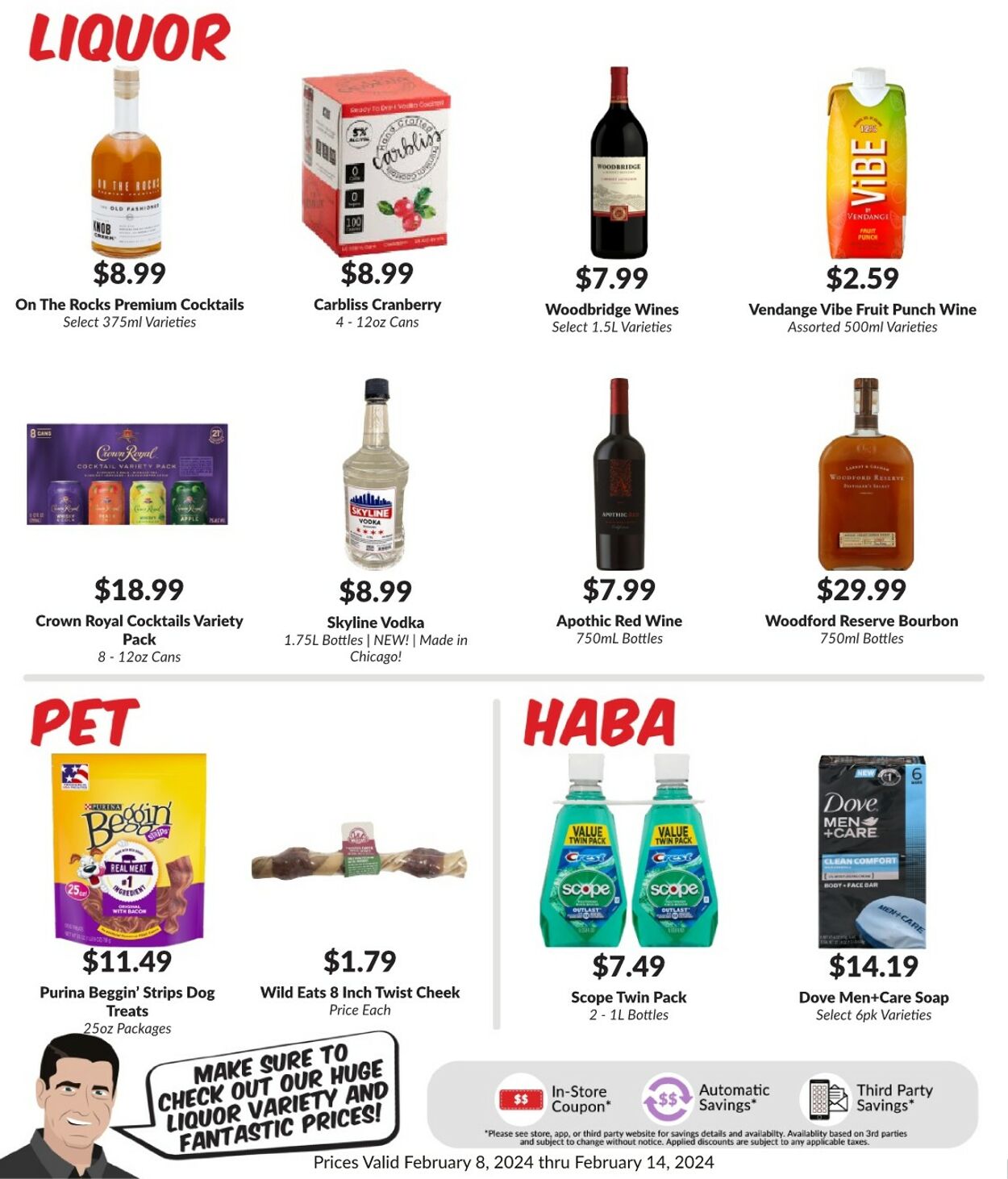 Weekly ad Woodman's Market 02/08/2024 - 02/14/2024