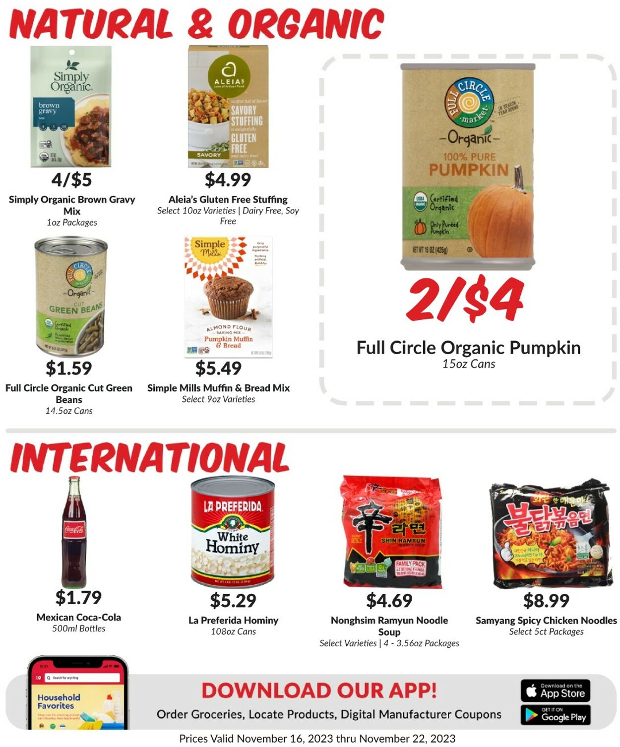 Weekly ad Woodman's Market 11/16/2023 - 11/22/2023