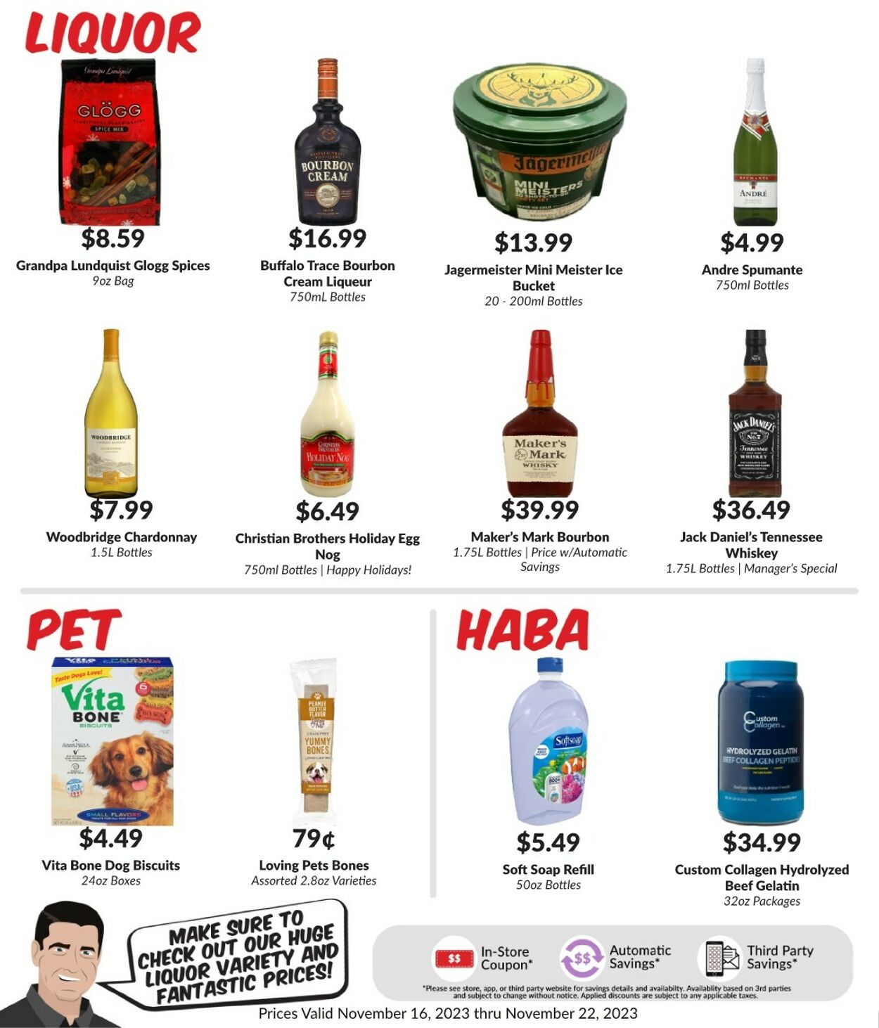 Weekly ad Woodman's Market 11/16/2023 - 11/22/2023