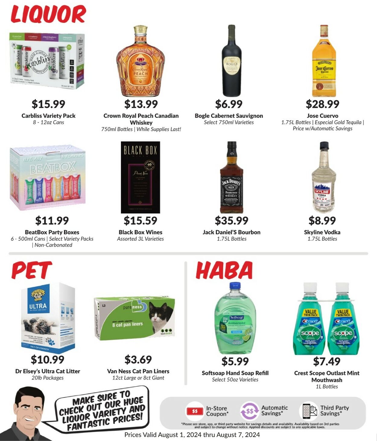 Weekly ad Woodman's Market 08/01/2024 - 08/07/2024