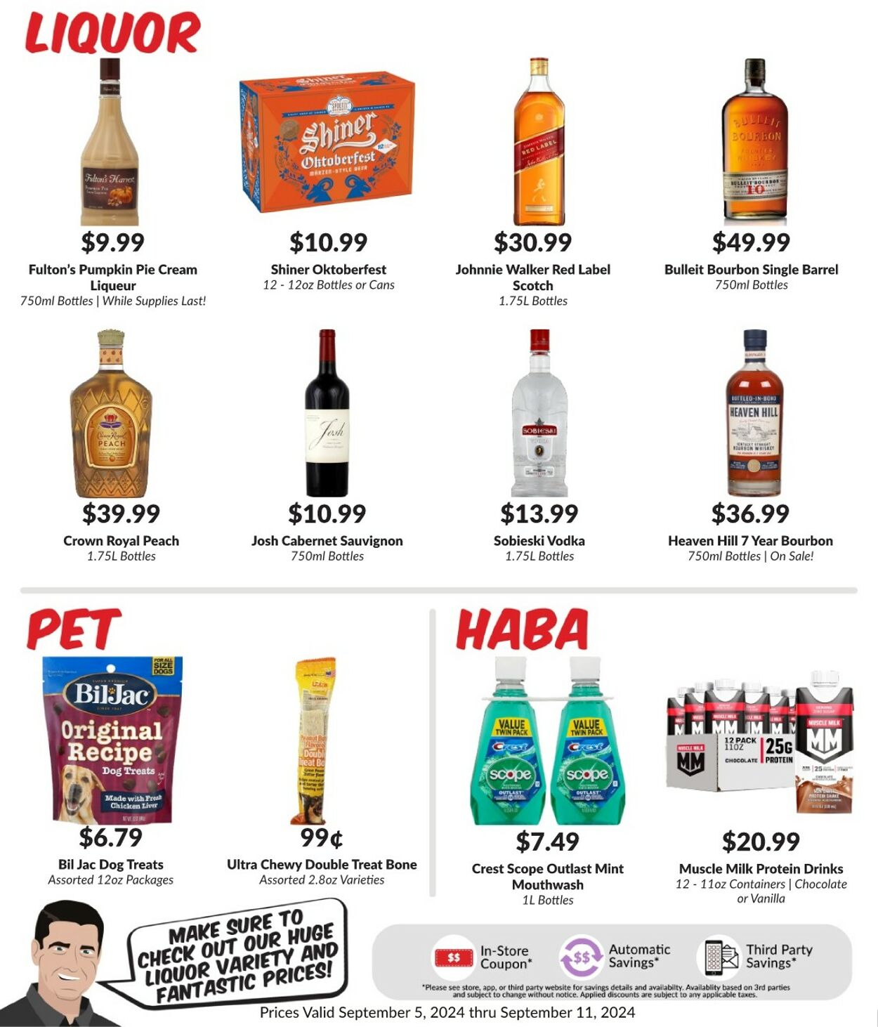 Weekly ad Woodman's Market 09/05/2024 - 09/11/2024