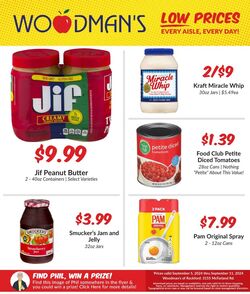 Weekly ad Woodman's Market 09/05/2024 - 09/11/2024