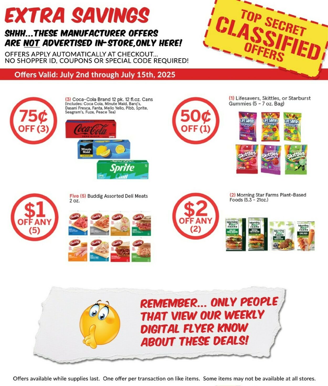 Weekly ad Woodman's Market 07/03/2025 - 07/09/2025