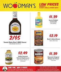 Weekly ad Woodman's Market 05/29/2025 - 06/04/2025