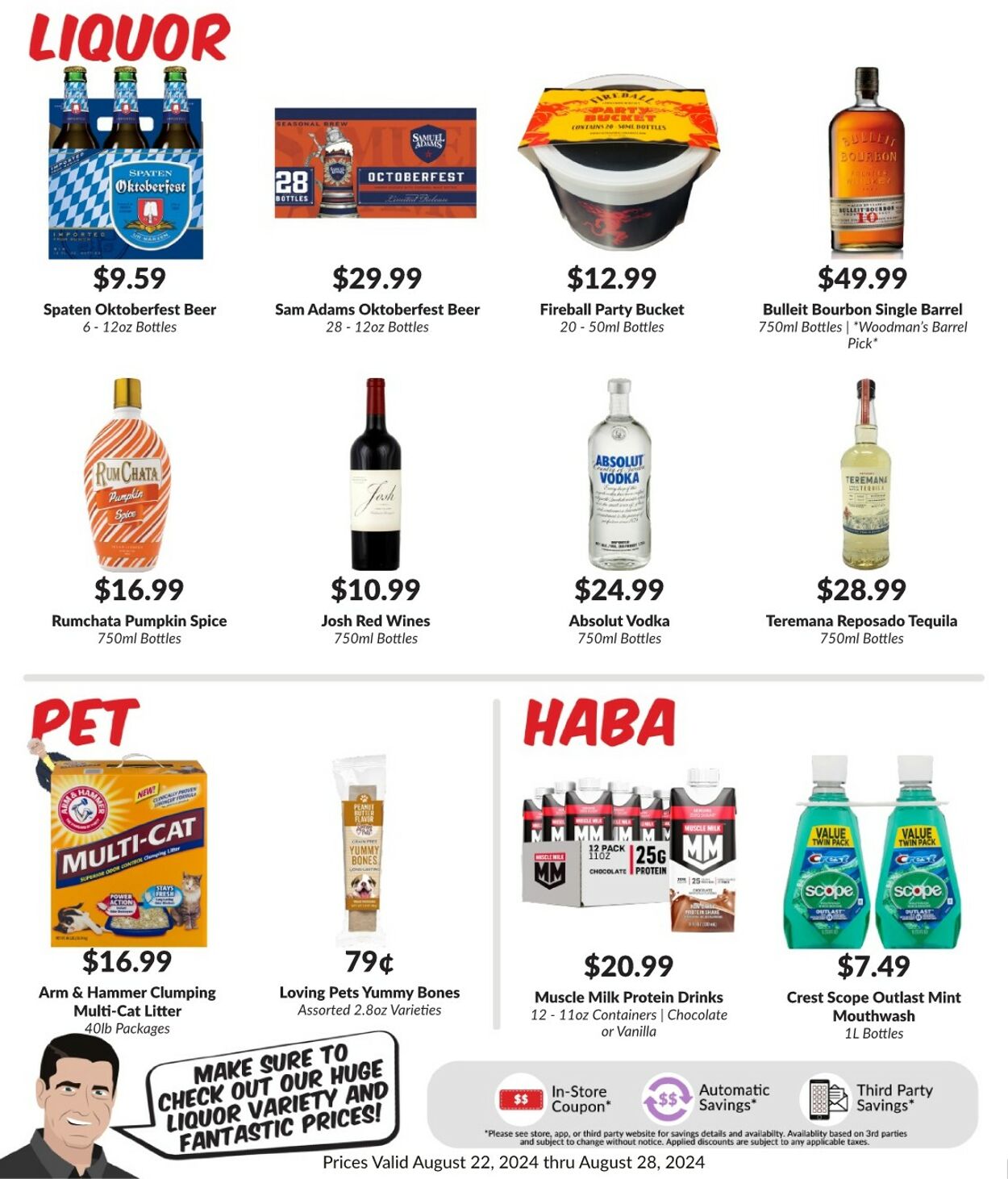 Weekly ad Woodman's Market 08/22/2024 - 08/28/2024