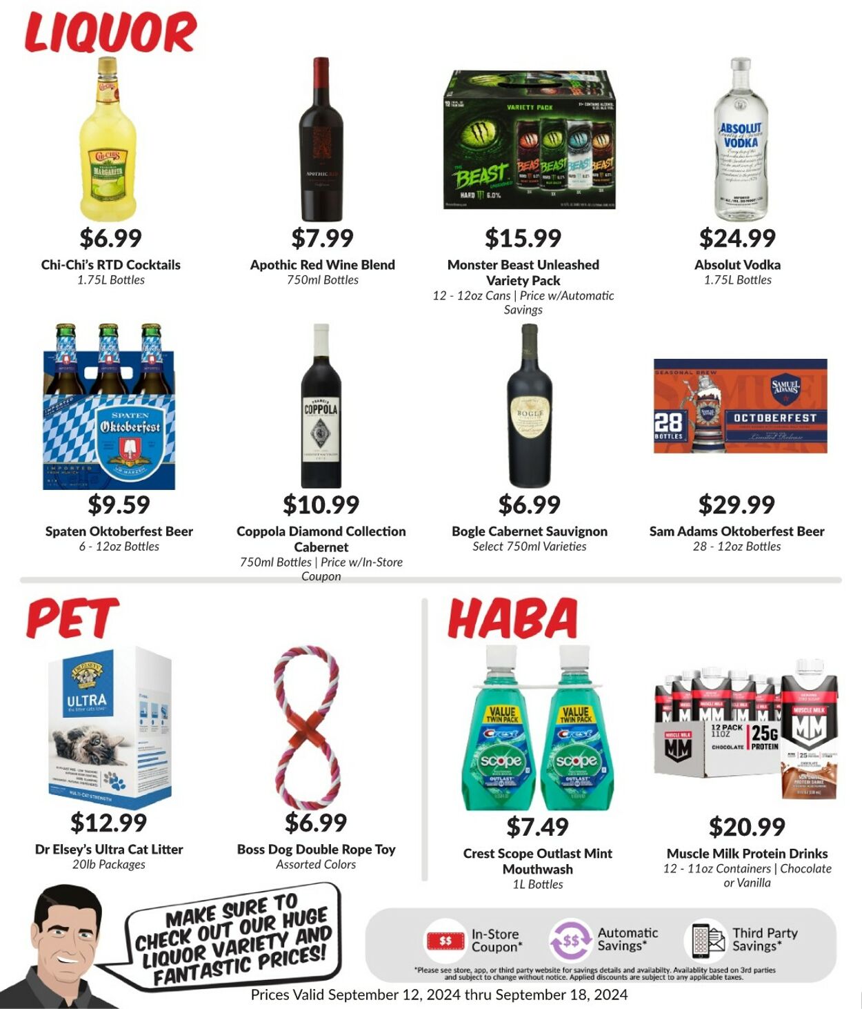 Weekly ad Woodman's Market 09/12/2024 - 09/18/2024