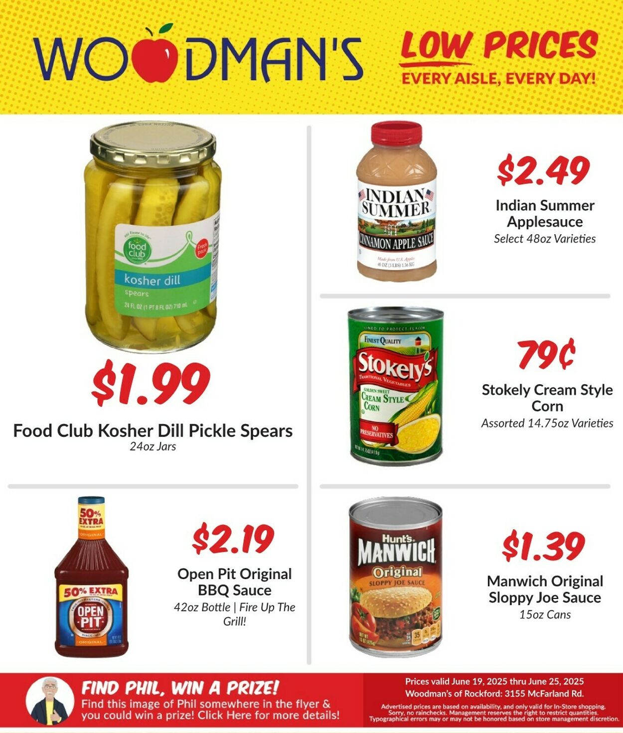Weekly ad Woodman's Market 06/19/2025 - 06/25/2025