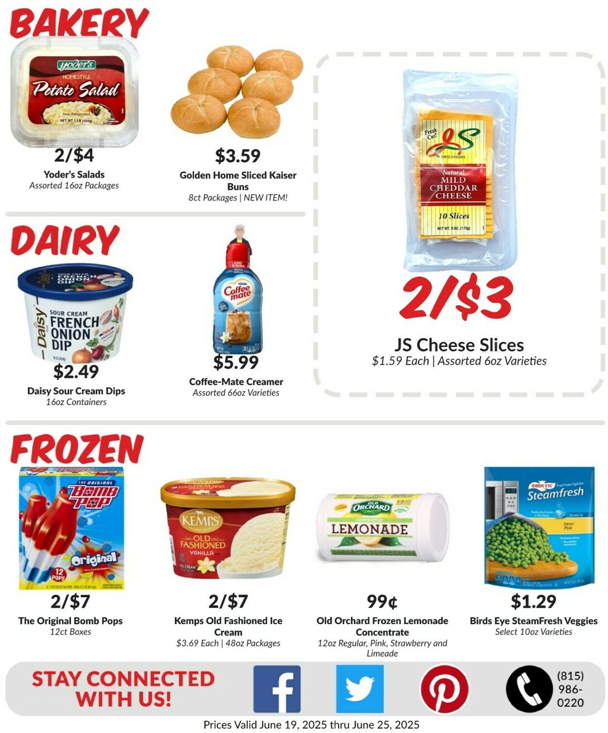 Weekly ad Woodman's Market 06/19/2025 - 06/25/2025