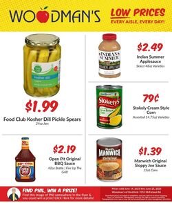 Weekly ad Woodman's Market 06/19/2025 - 06/25/2025