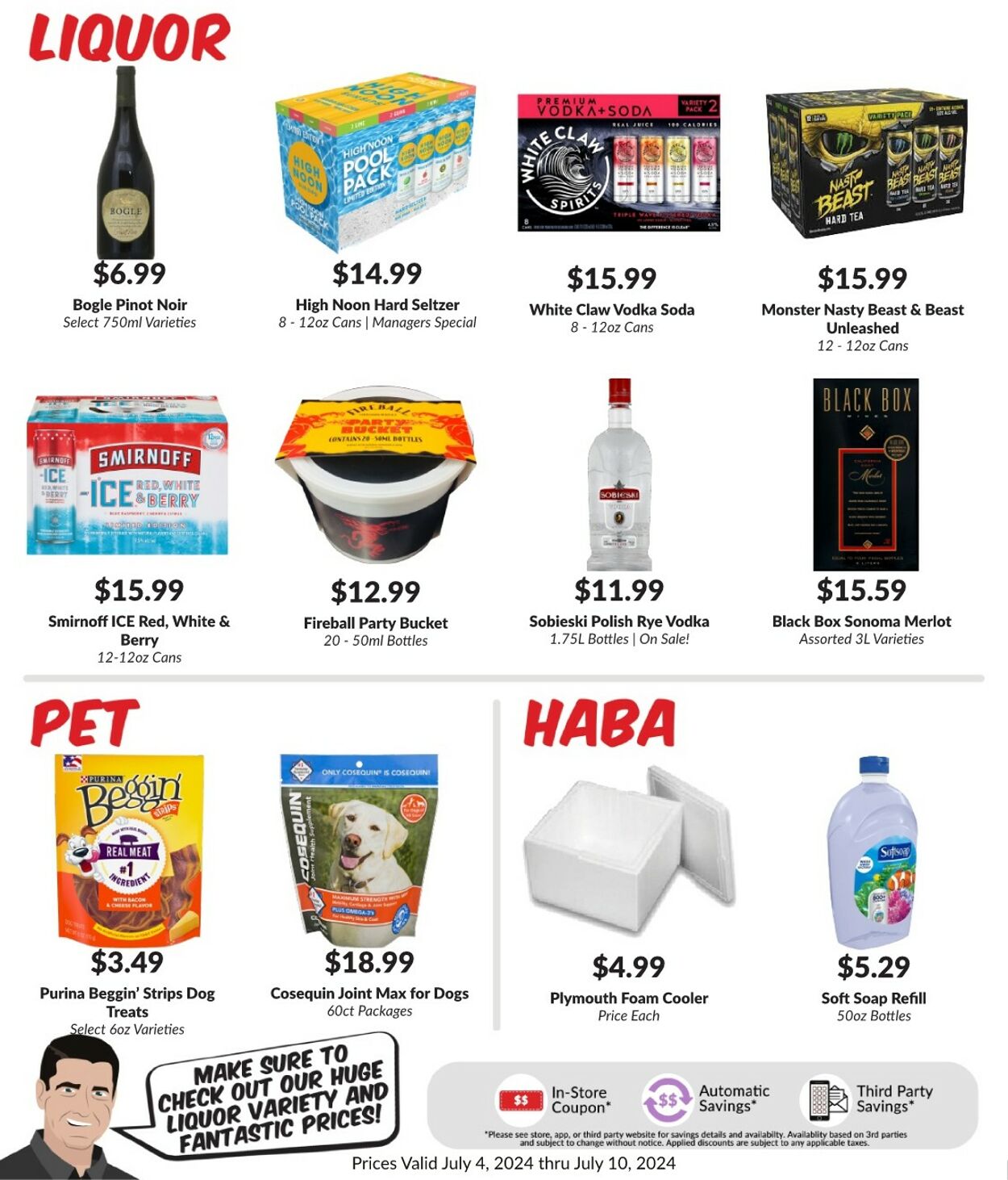 Weekly ad Woodman's Market 07/04/2024 - 07/10/2024