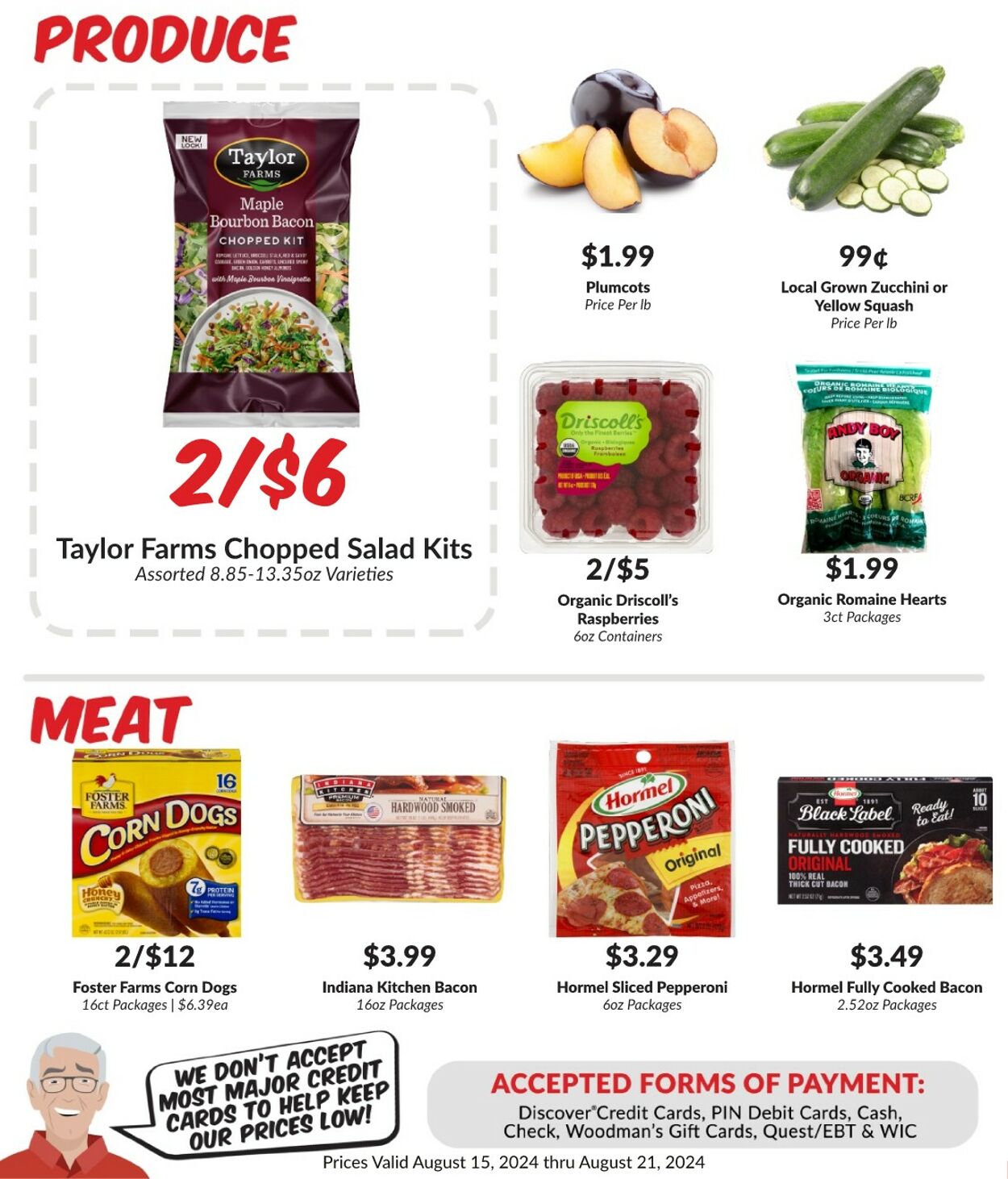 Weekly ad Woodman's Market 08/15/2024 - 08/21/2024