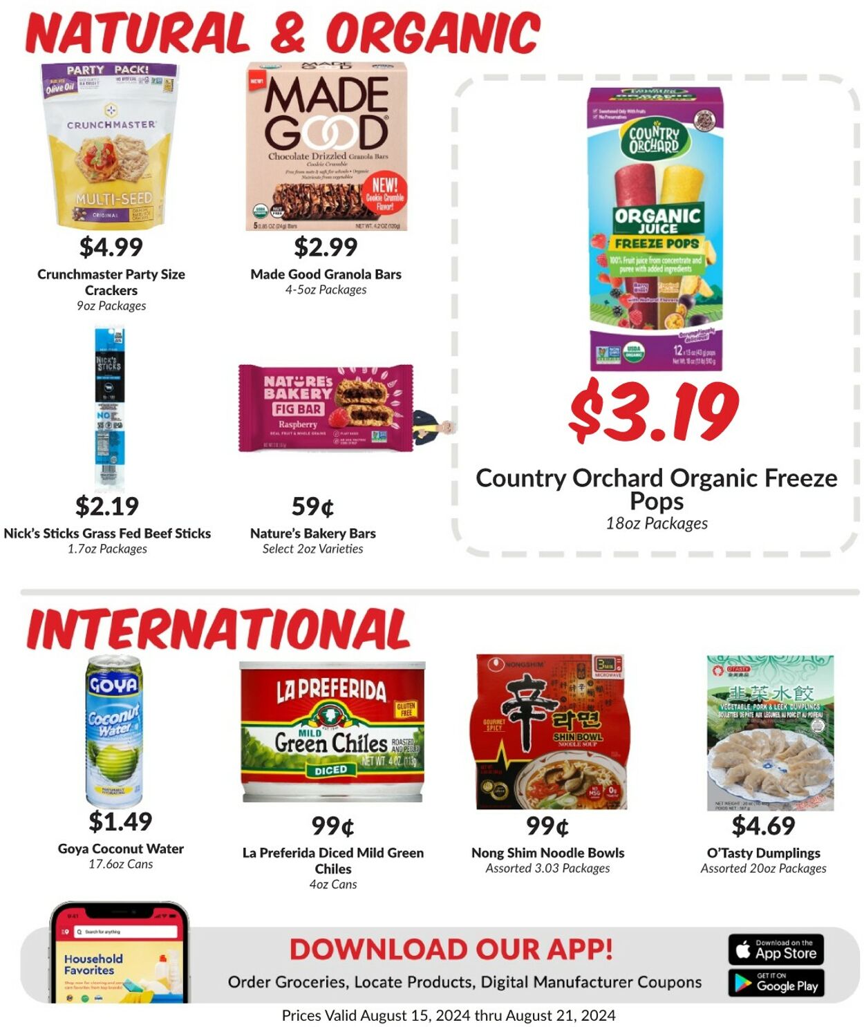 Weekly ad Woodman's Market 08/15/2024 - 08/21/2024