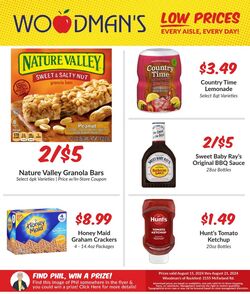 Weekly ad Woodman's Market 08/15/2024 - 08/21/2024