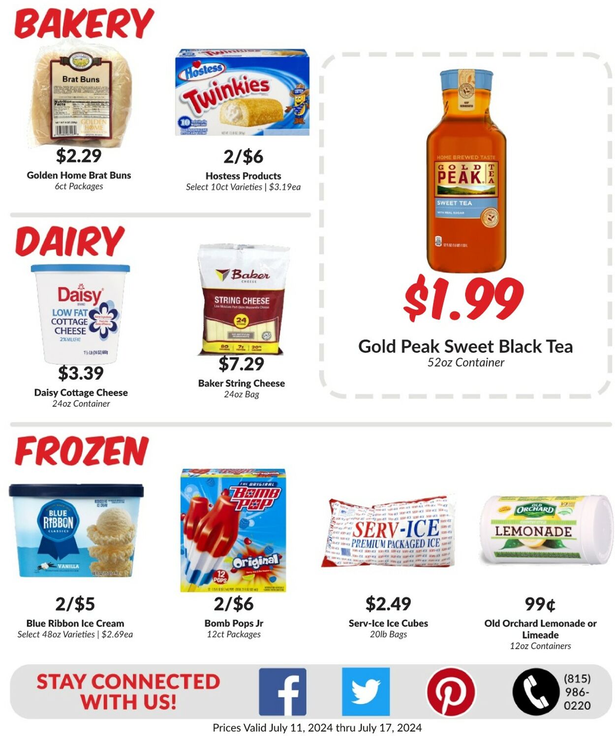 Weekly ad Woodman's Market 07/11/2024 - 07/17/2024