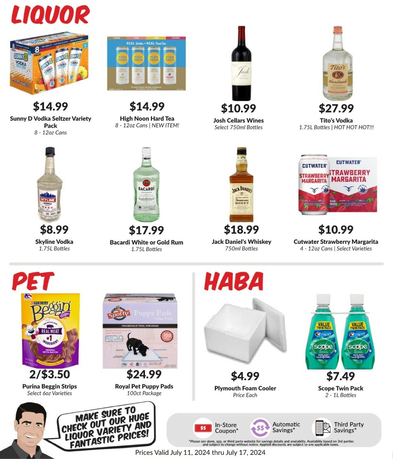 Weekly ad Woodman's Market 07/11/2024 - 07/17/2024