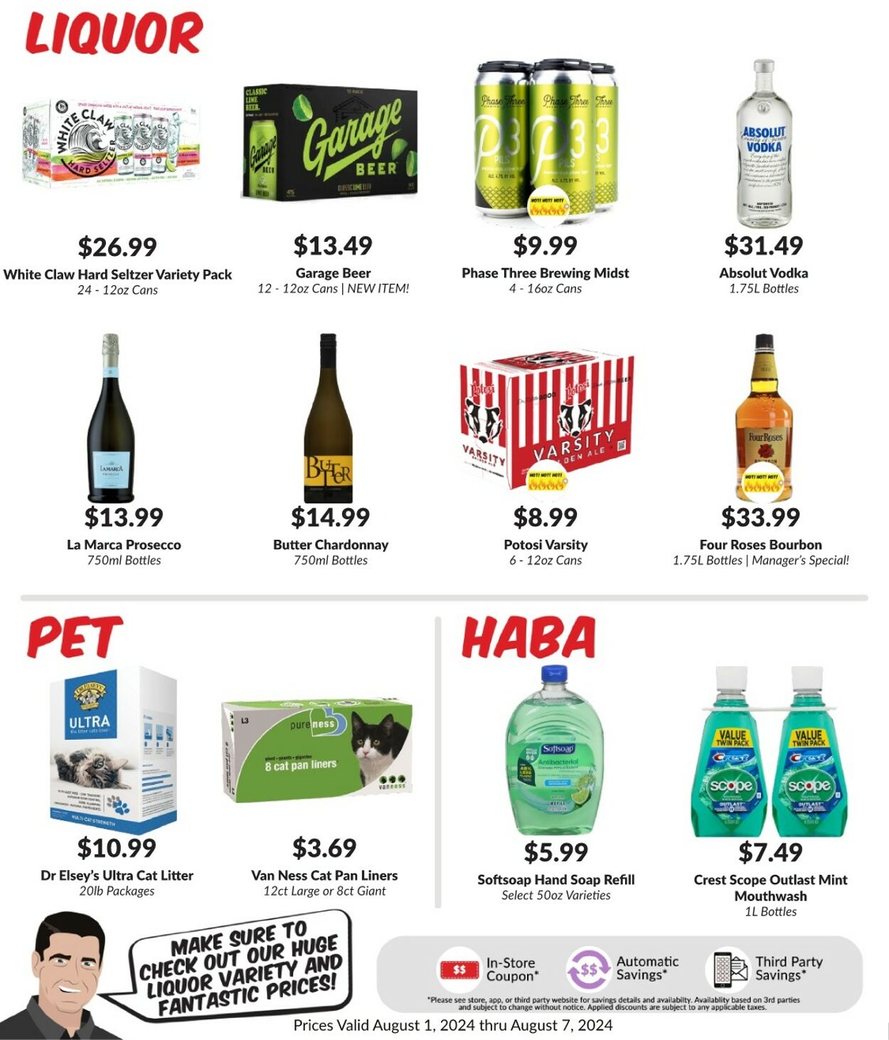 Weekly ad Woodman's Market 08/01/2024 - 08/07/2024