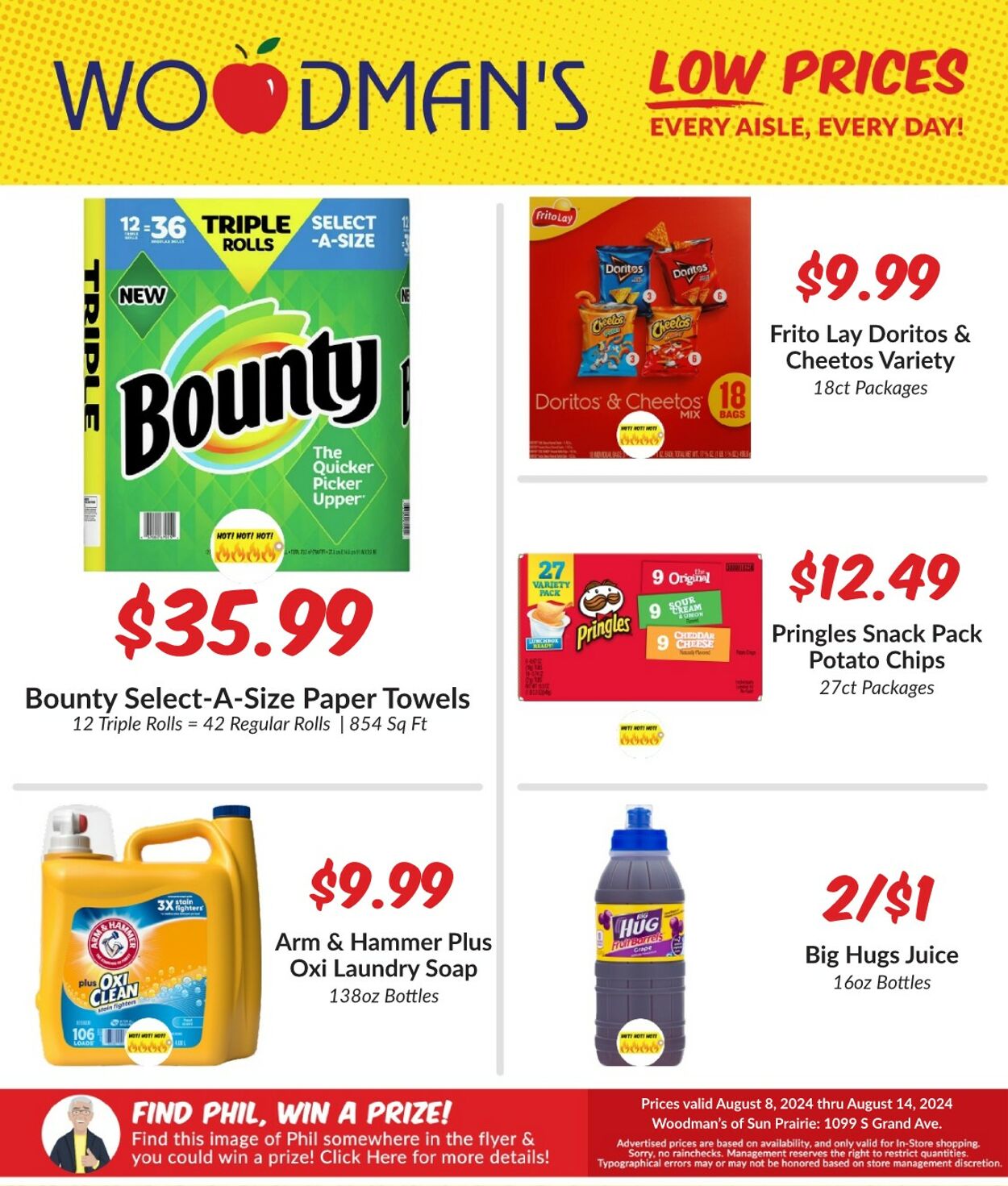 Weekly ad Woodman's Market 08/08/2024 - 08/14/2024