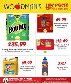 Weekly ad Woodman's Market 08/08/2024 - 08/14/2024