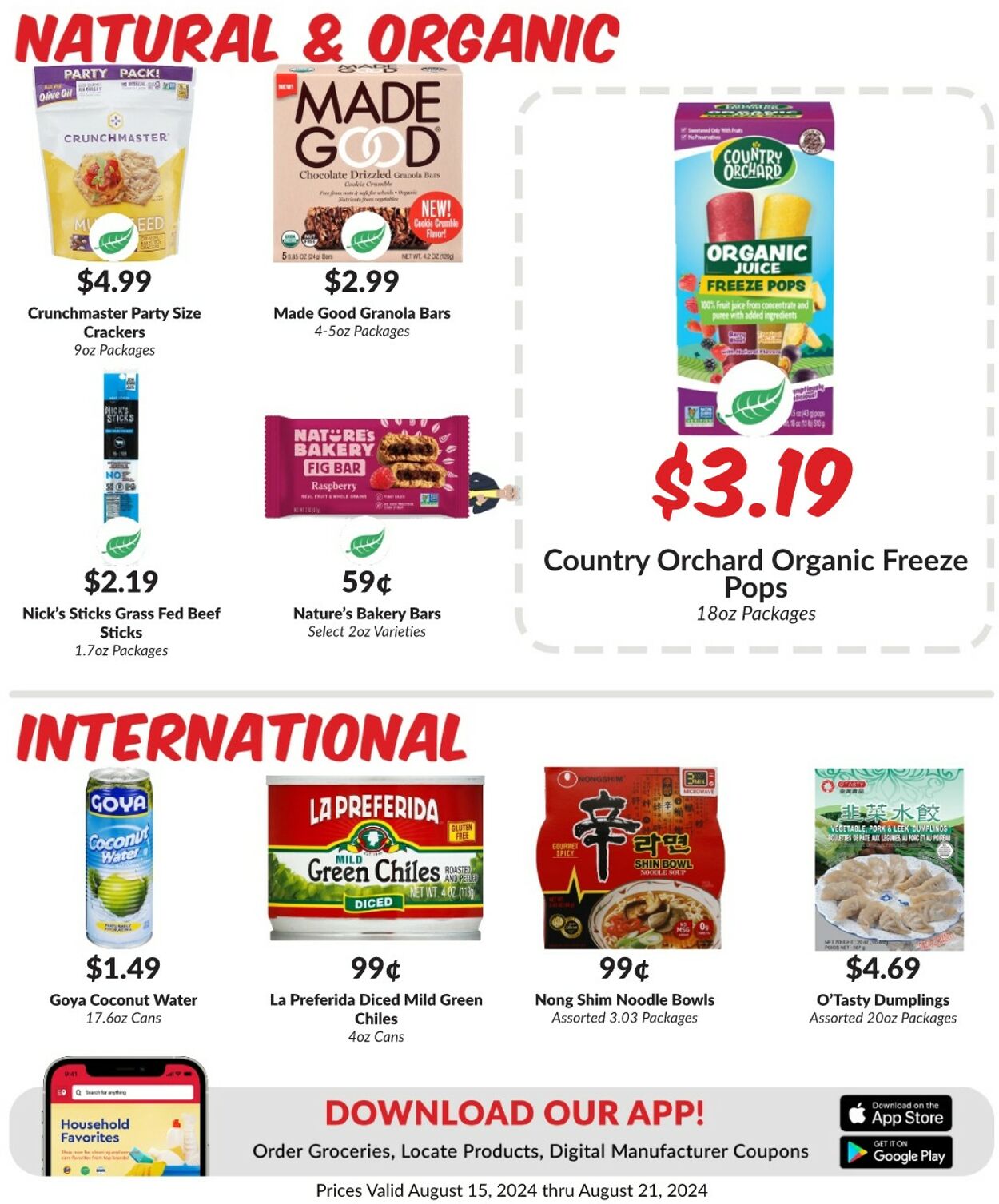 Weekly ad Woodman's Market 08/15/2024 - 08/21/2024