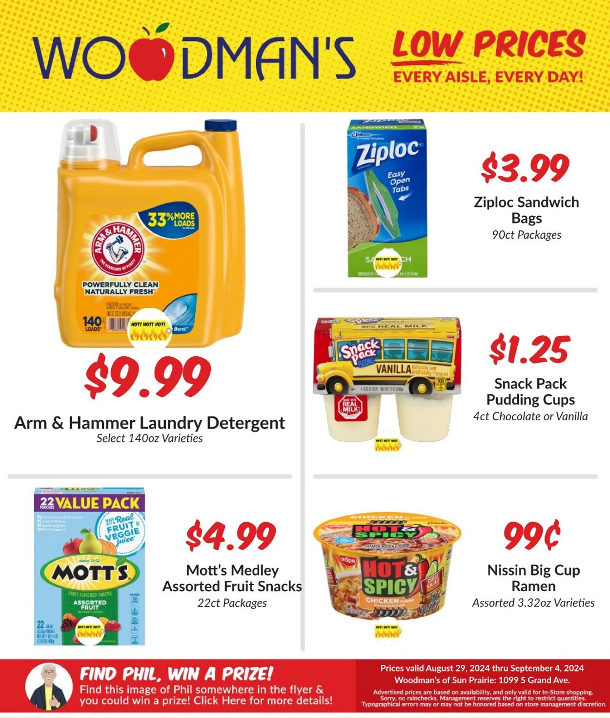 Weekly ad Woodman's Market 08/29/2024 - 09/04/2024