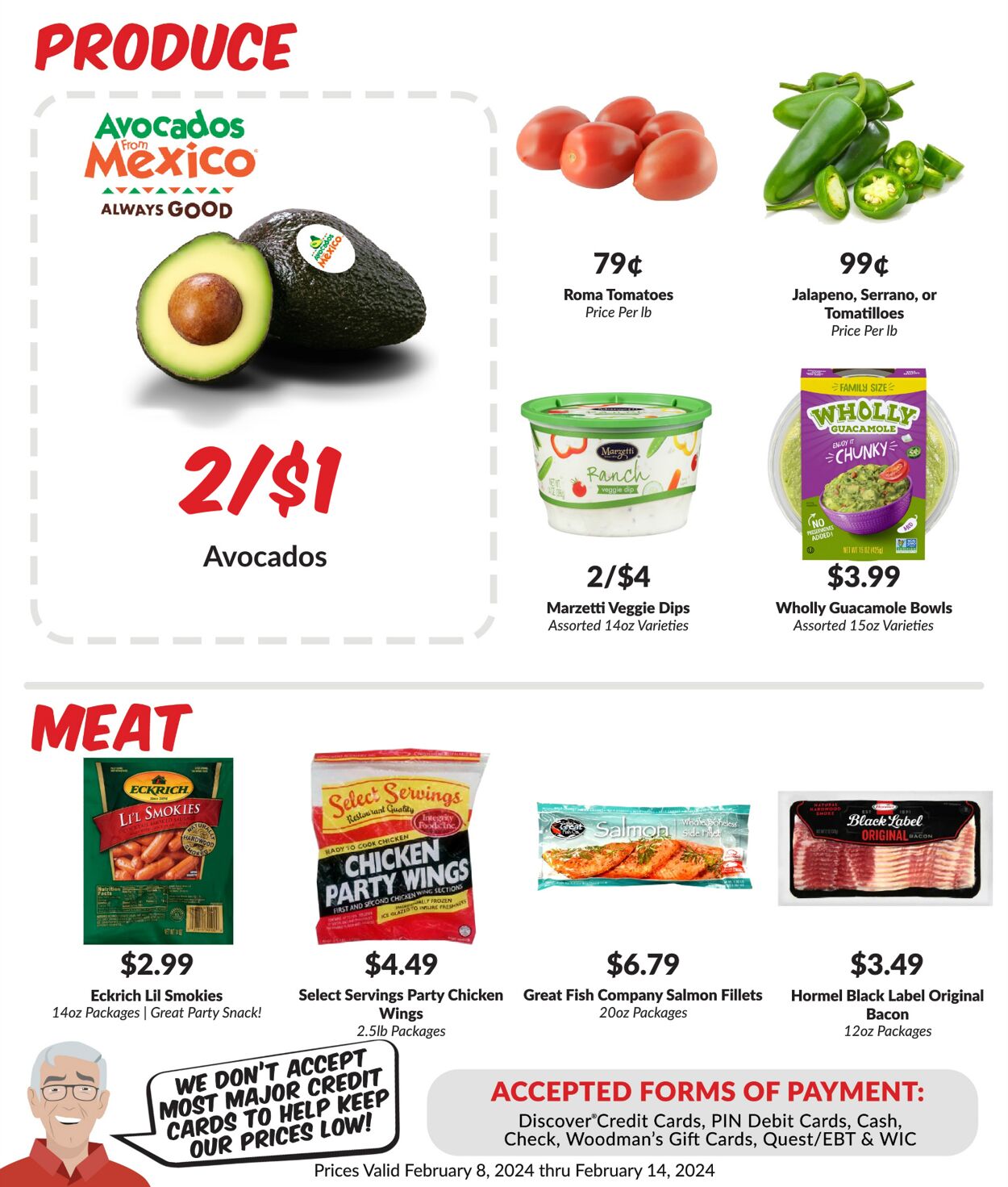 Weekly ad Woodman's Market 02/08/2024 - 02/14/2024