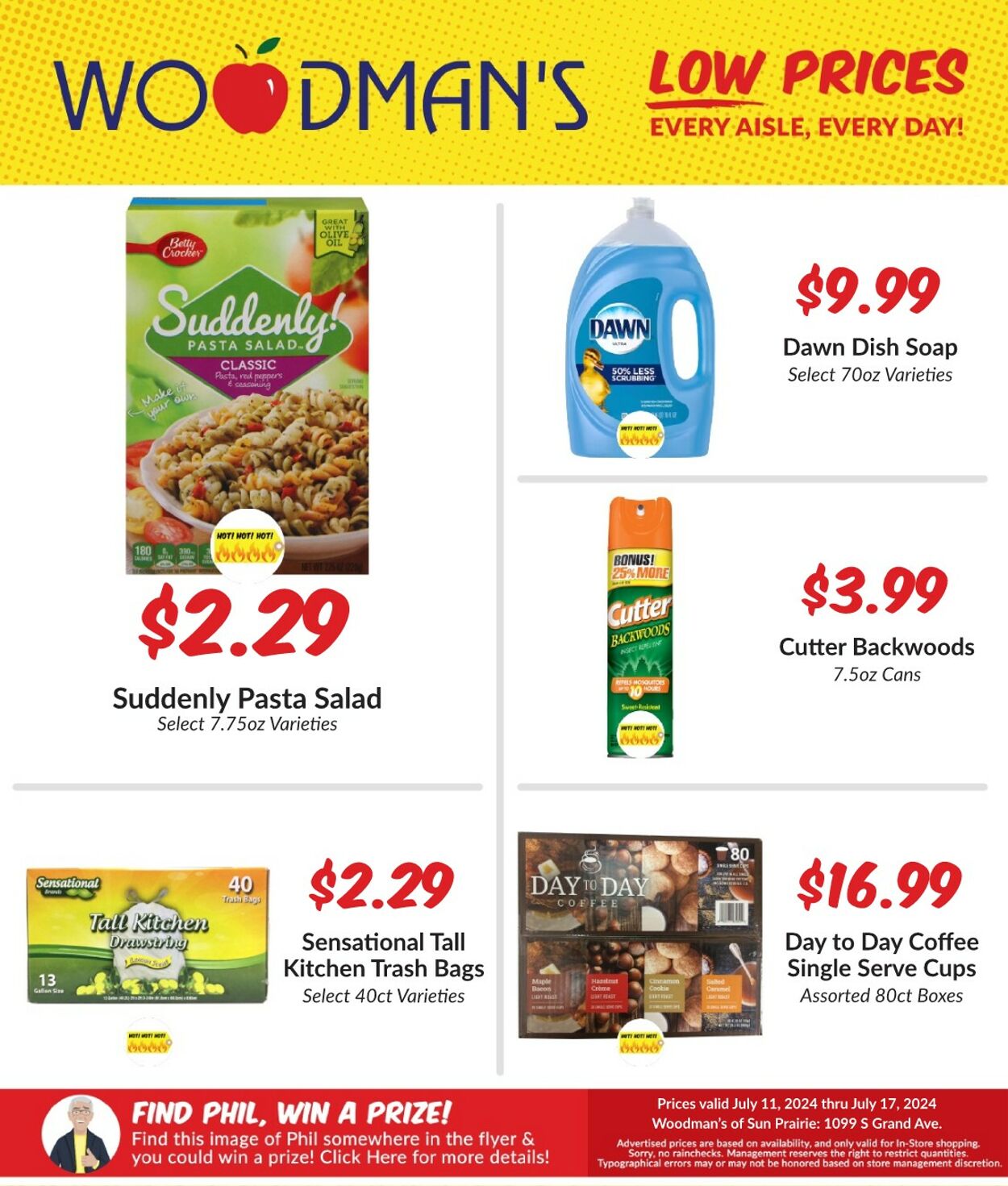 Weekly ad Woodman's Market 07/11/2024 - 07/17/2024