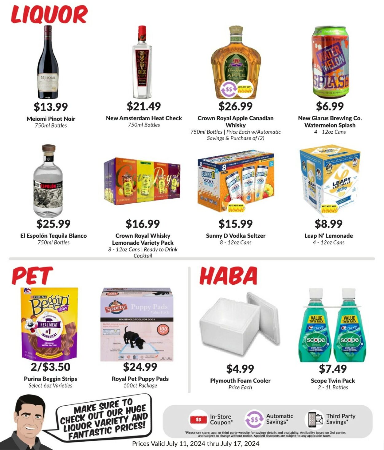 Weekly ad Woodman's Market 07/11/2024 - 07/17/2024