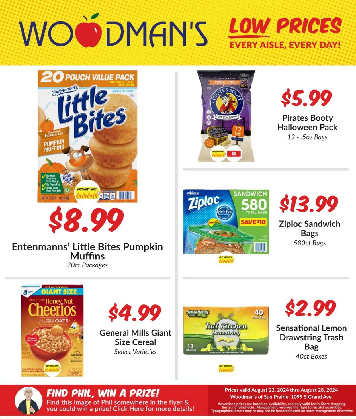 Weekly ad Woodman's Market 08/22/2024 - 08/28/2024