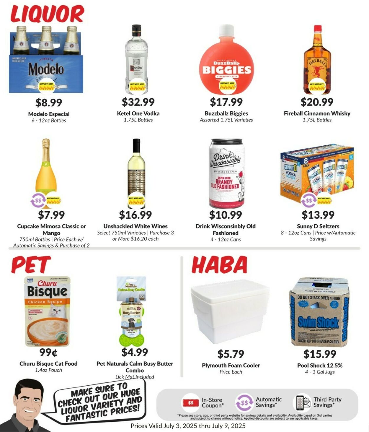Weekly ad Woodman's Market 07/03/2025 - 07/09/2025