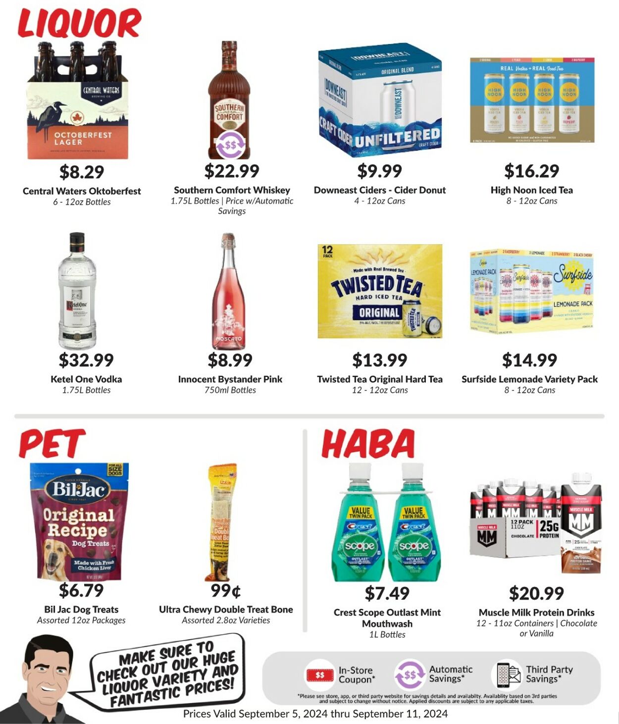 Weekly ad Woodman's Market 09/05/2024 - 09/11/2024