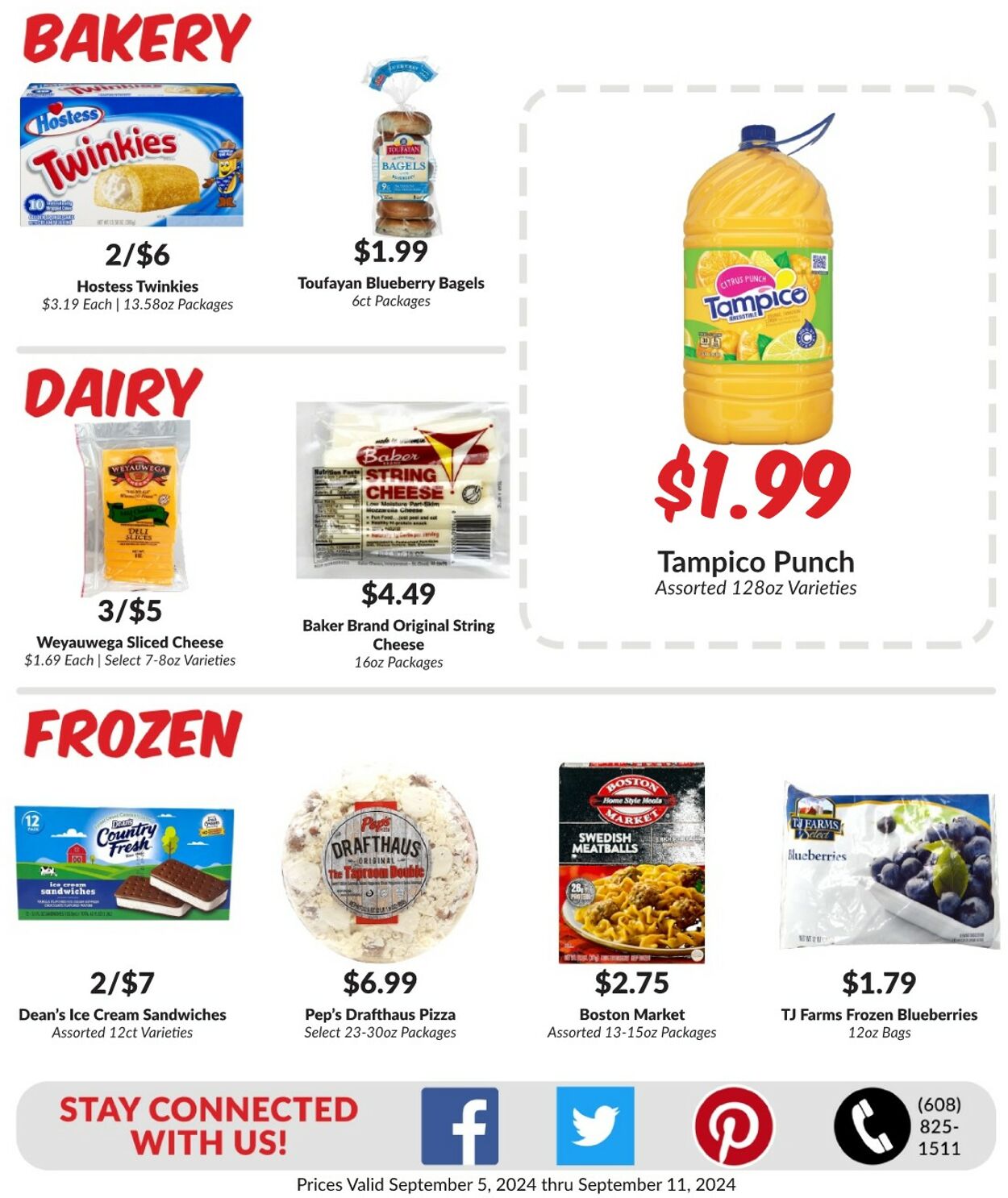 Weekly ad Woodman's Market 09/05/2024 - 09/11/2024