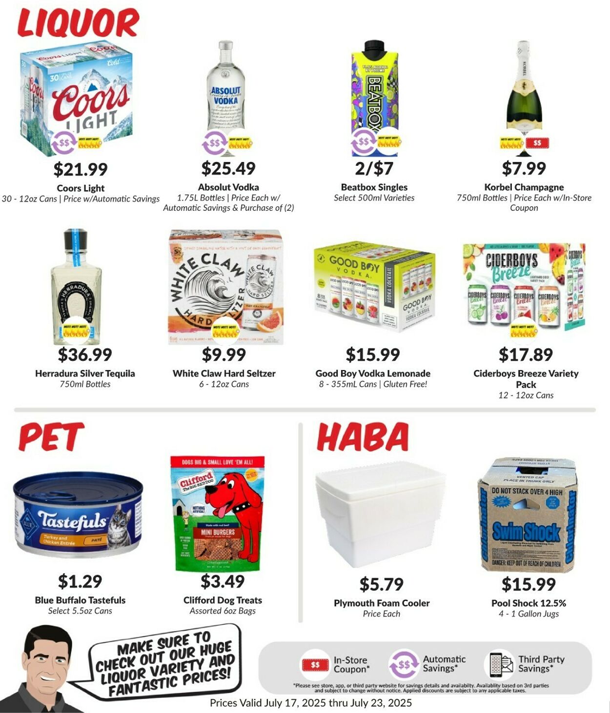 Weekly ad Woodman's Market 07/17/2025 - 07/23/2025