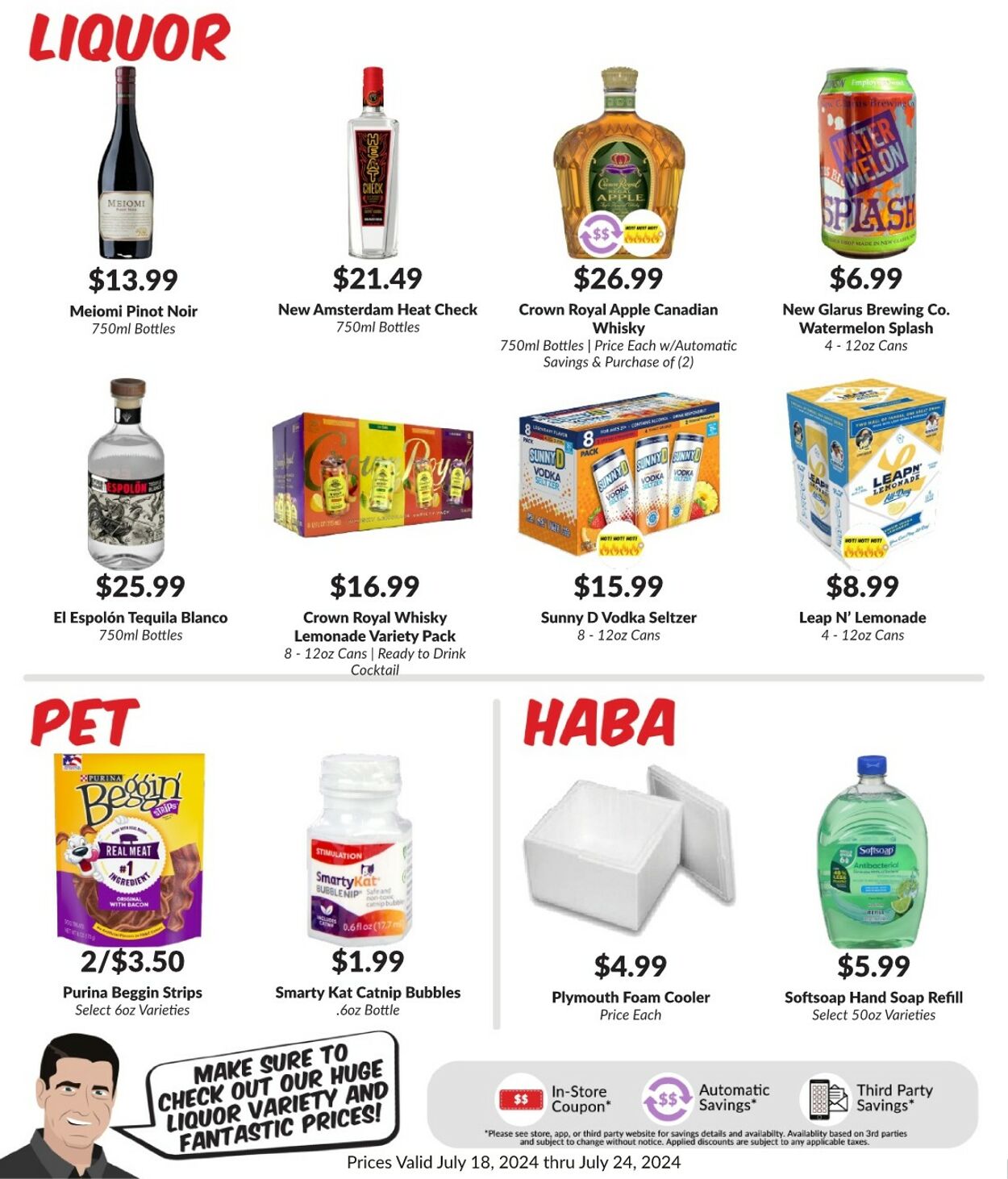 Weekly ad Woodman's Market 07/18/2024 - 07/24/2024