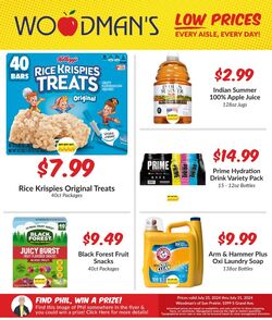 Weekly ad Woodman's Market 07/25/2024 - 07/31/2024