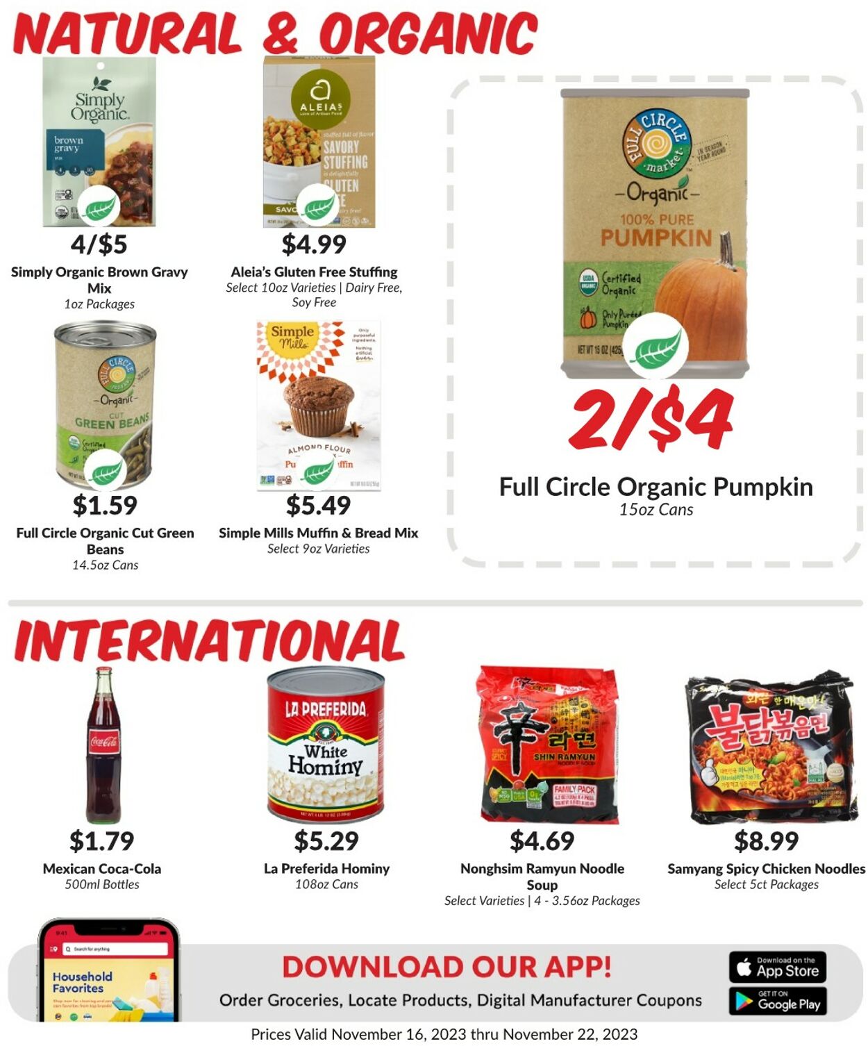 Weekly ad Woodman's Market 11/16/2023 - 11/22/2023