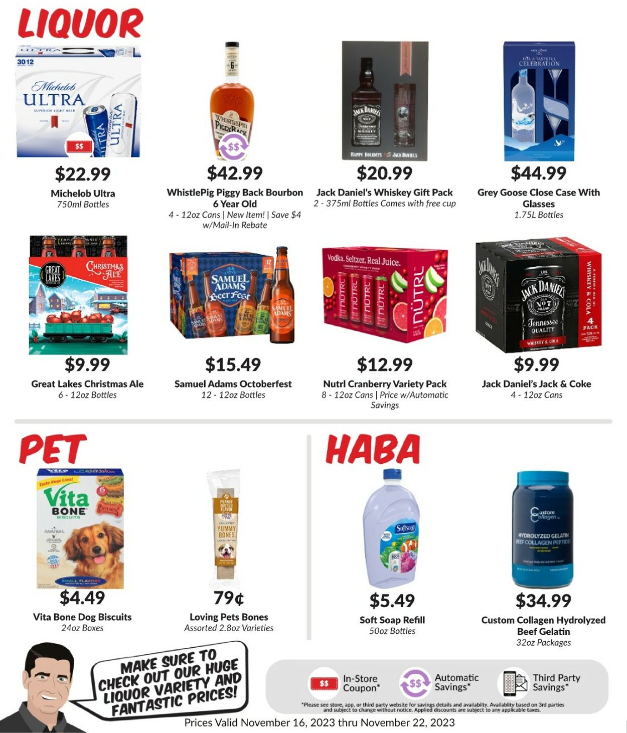 Weekly ad Woodman's Market 11/16/2023 - 11/22/2023