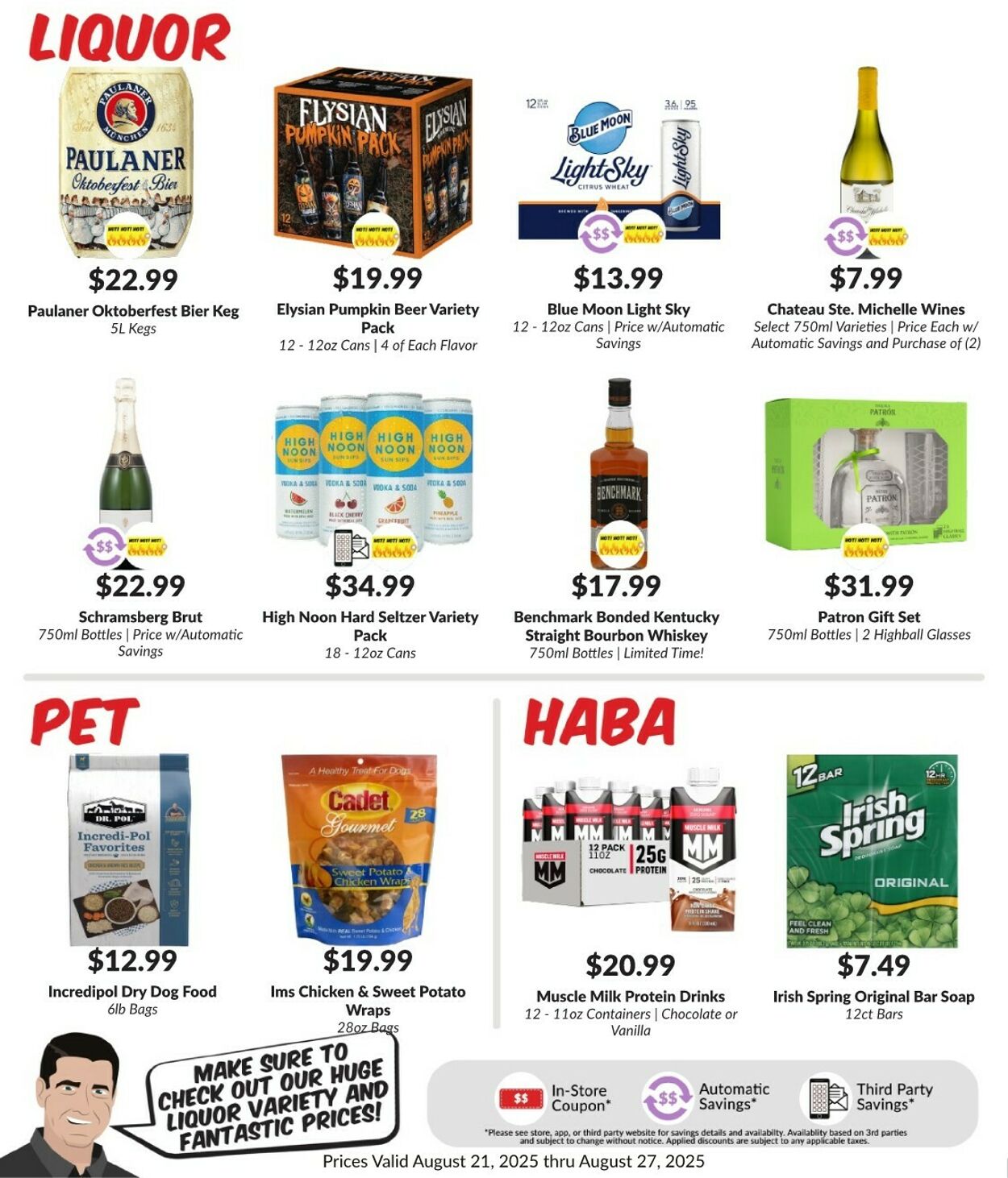 Weekly ad Woodman's Market 08/21/2025 - 08/27/2025