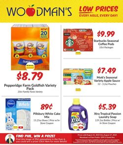 Weekly ad Woodman's Market 08/21/2025 - 08/27/2025