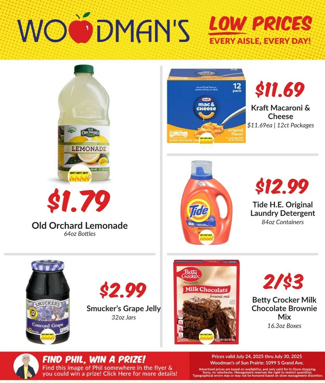 Weekly ad Woodman's Market 07/24/2025 - 07/30/2025