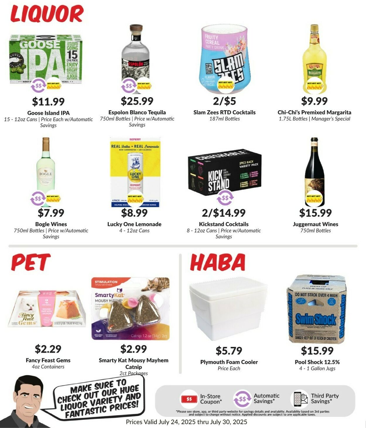 Weekly ad Woodman's Market 07/24/2025 - 07/30/2025