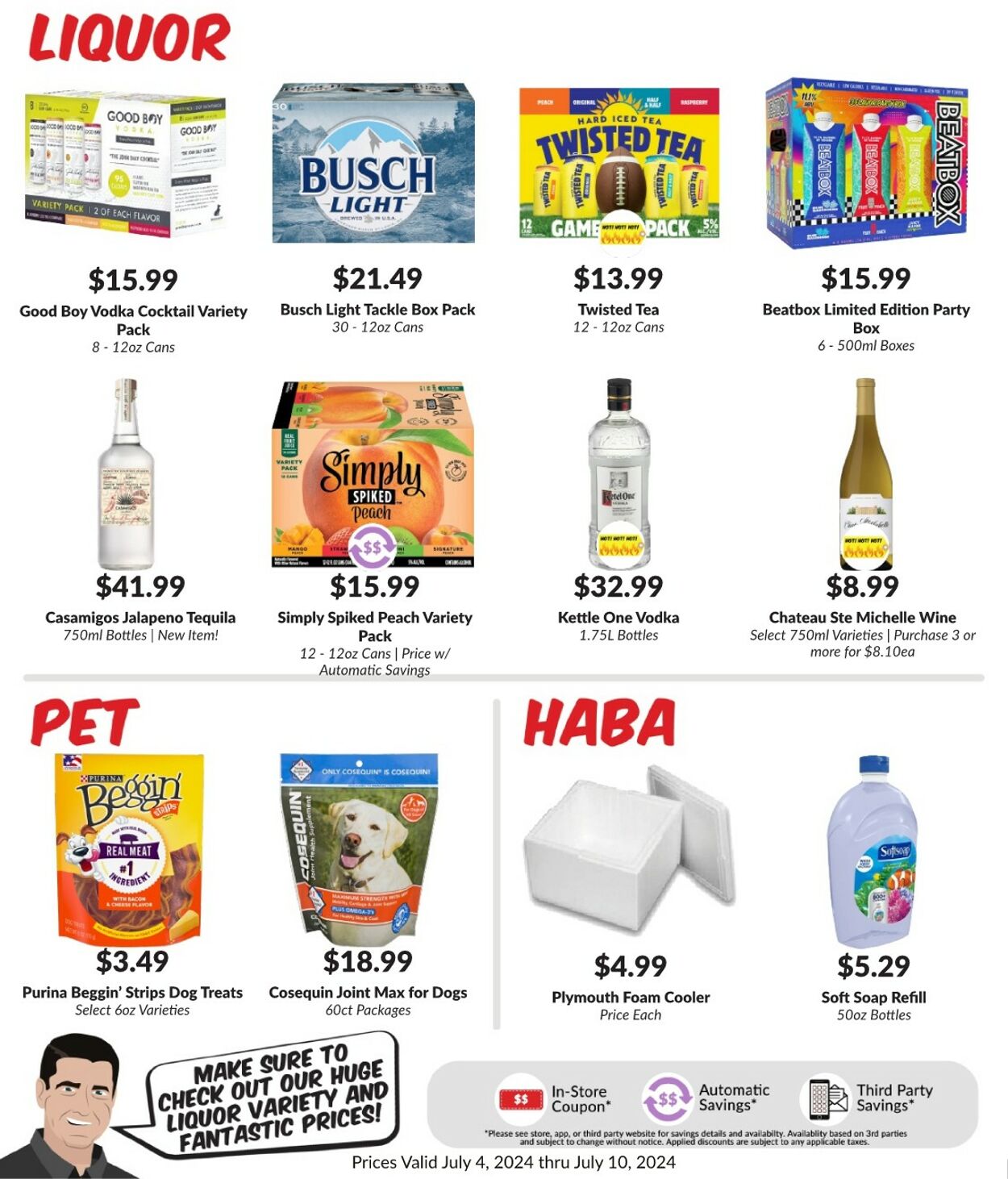 Weekly ad Woodman's Market 07/04/2024 - 07/10/2024