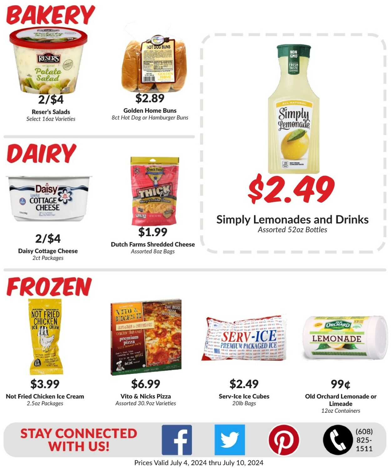 Weekly ad Woodman's Market 07/04/2024 - 07/10/2024