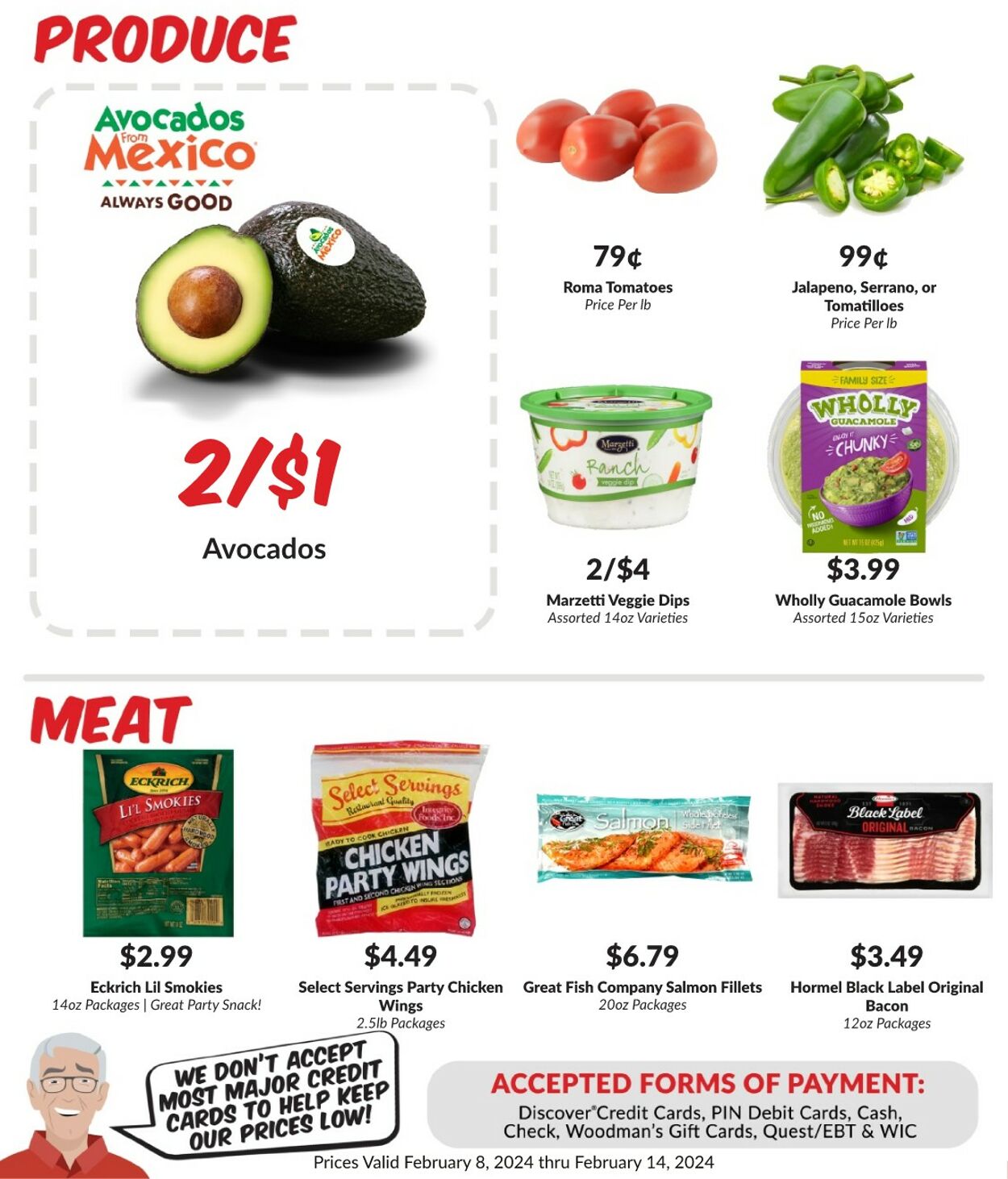 Weekly ad Woodman's Market 02/08/2024 - 02/14/2024