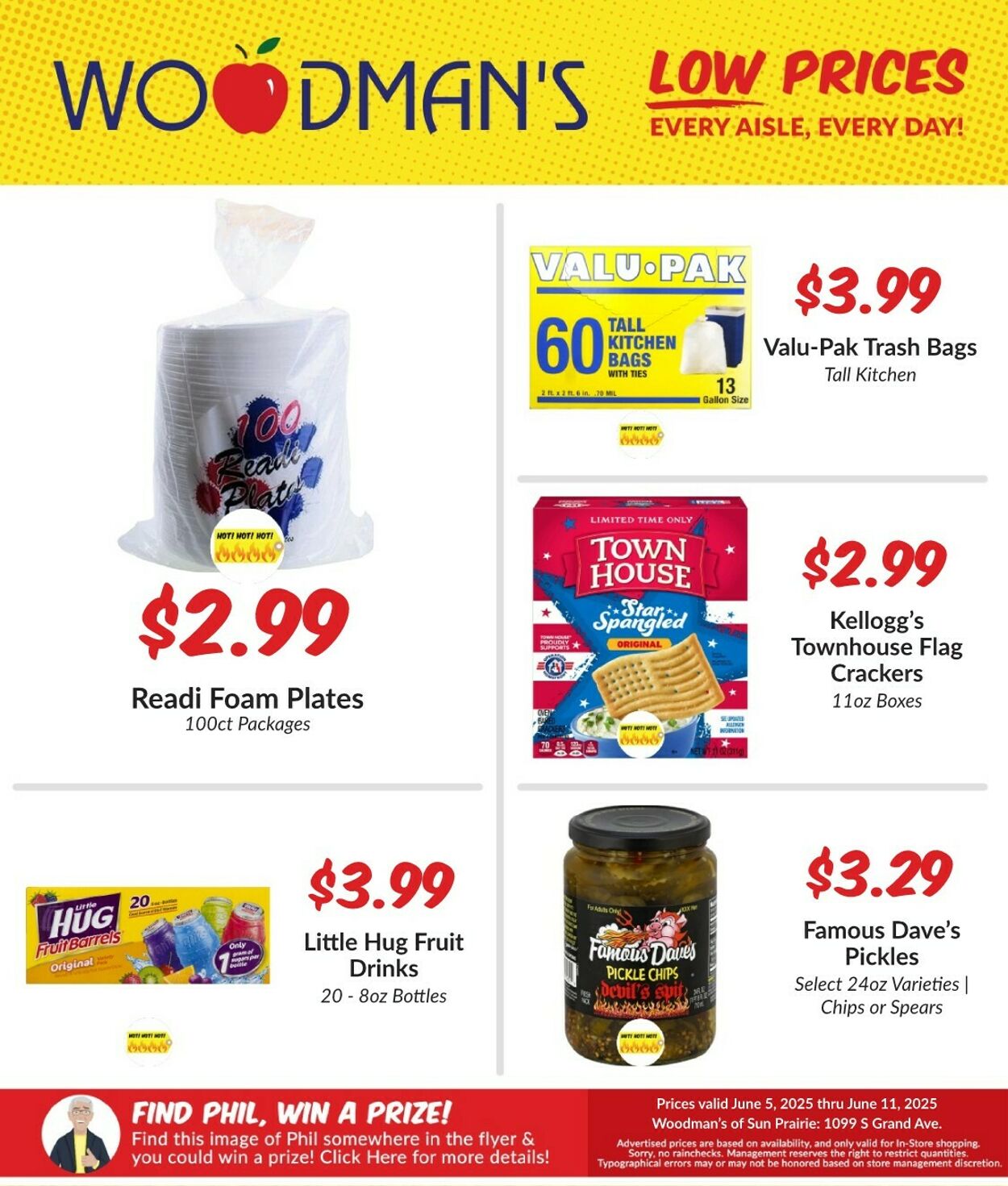 Weekly ad Woodman's Market 06/05/2025 - 06/11/2025
