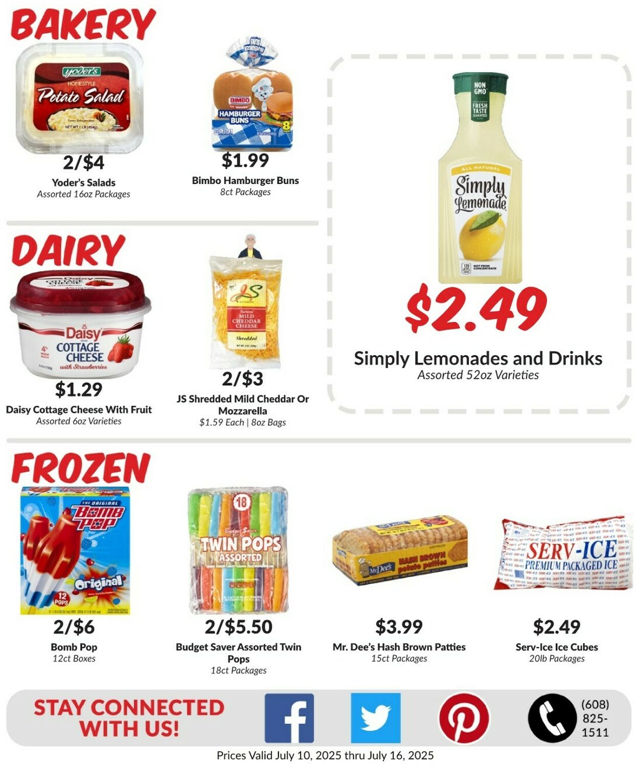 Weekly ad Woodman's Market 07/10/2025 - 07/16/2025