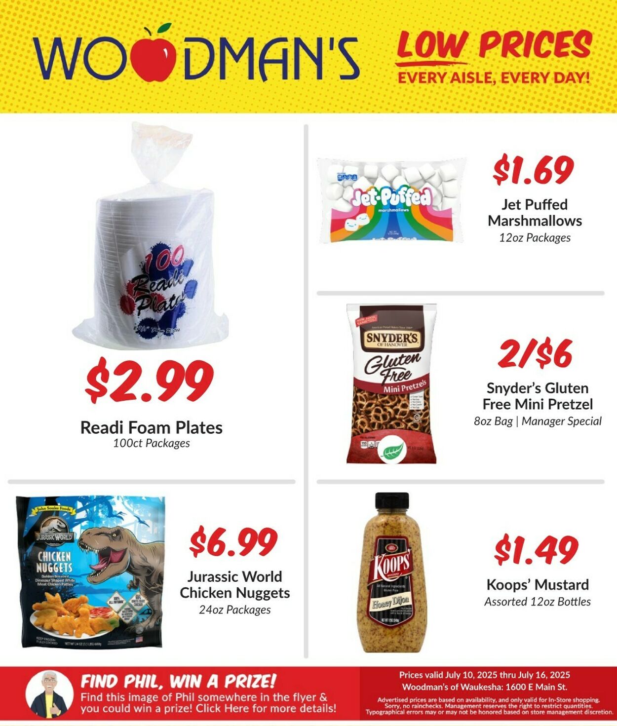Weekly ad Woodman's Market 07/10/2025 - 07/16/2025
