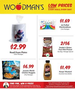 Weekly ad Woodman's Market 07/10/2025 - 07/16/2025