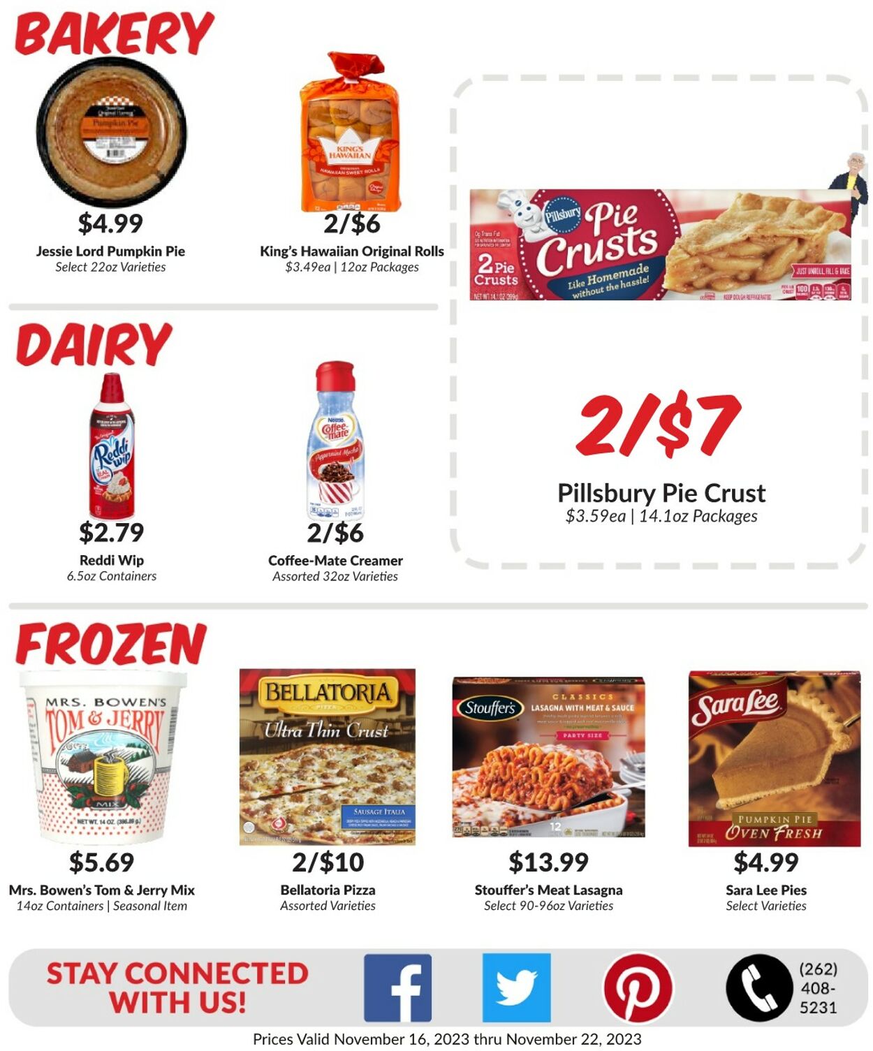 Weekly ad Woodman's Market 11/16/2023 - 11/22/2023