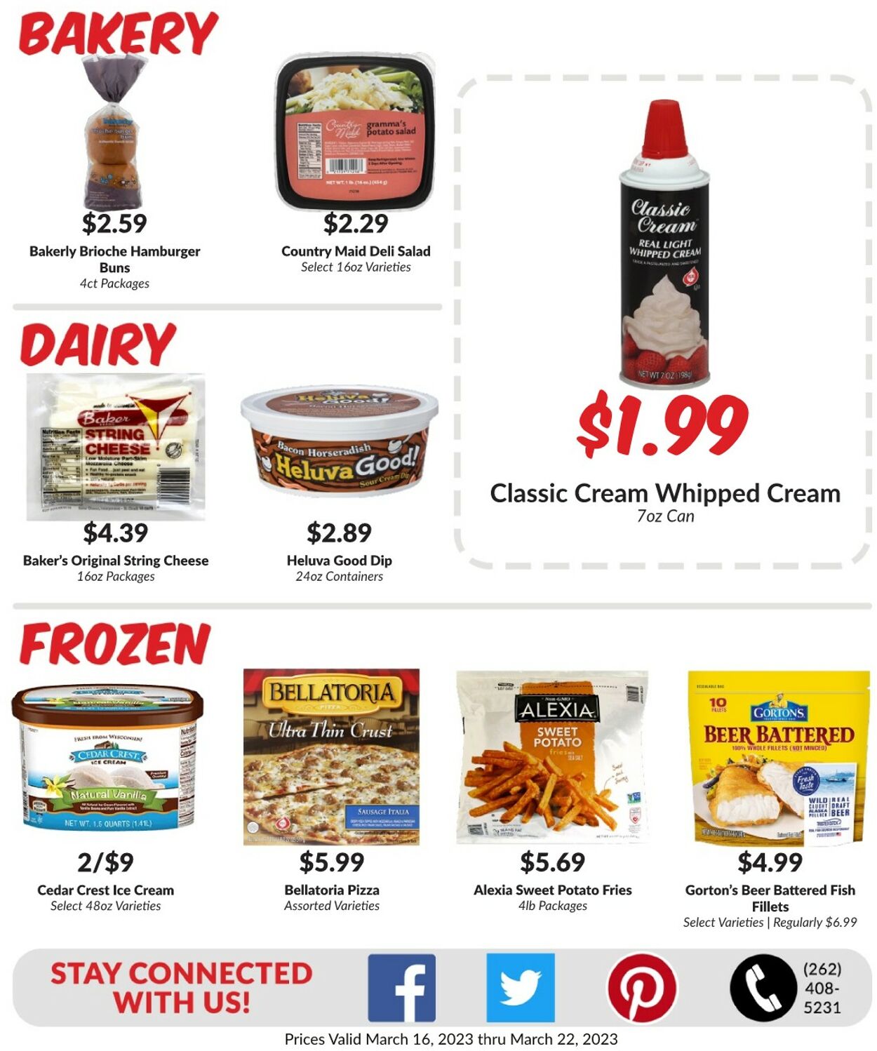 Weekly ad Woodman's Market 03/16/2023 - 03/22/2023