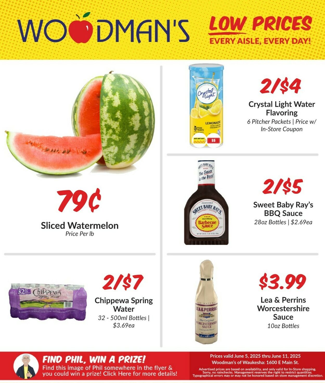 Weekly ad Woodman's Market 06/05/2025 - 06/11/2025